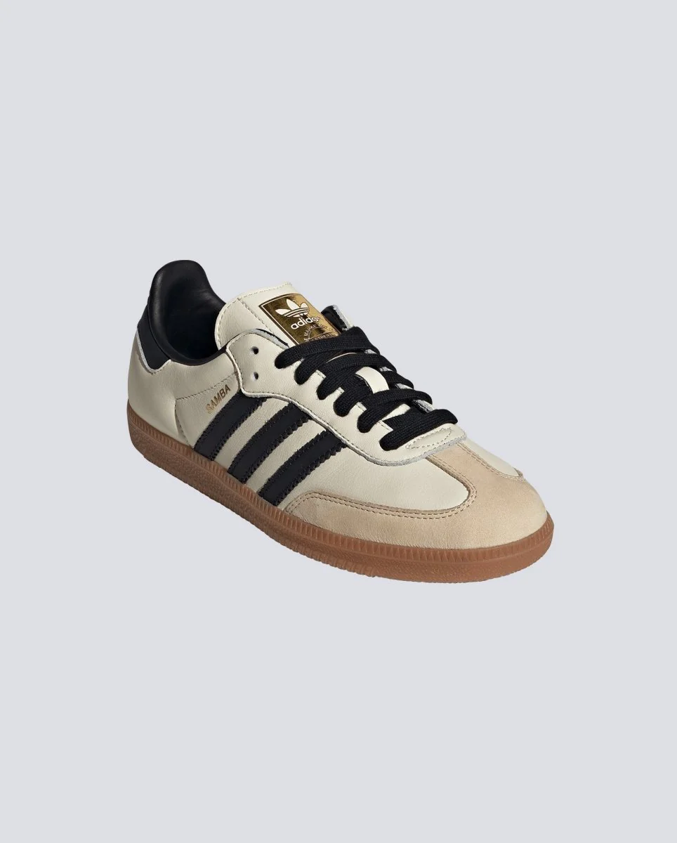 Adidas Samba OG Beige Y Negro Mujer - Image 4