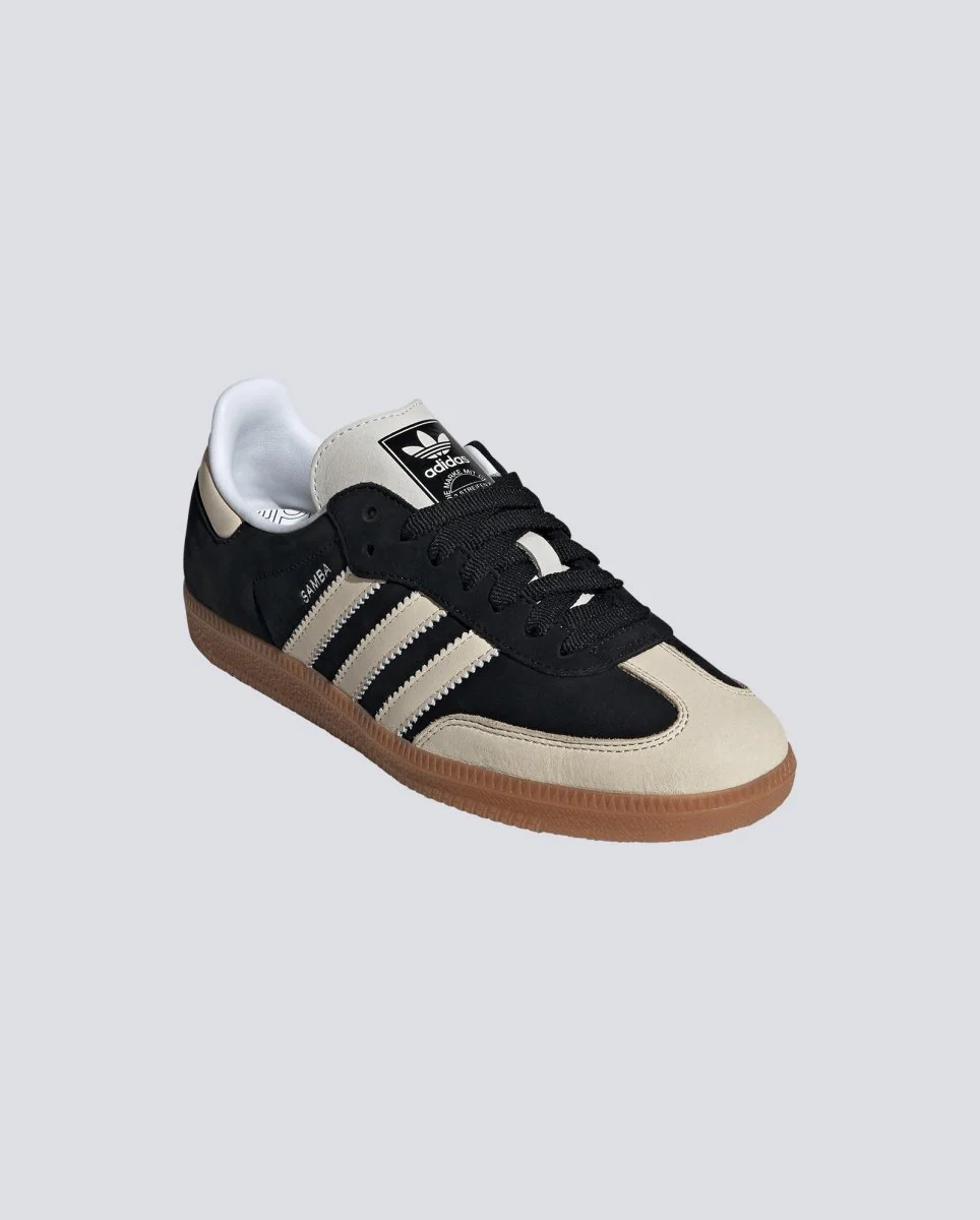 Adidas Samba OG Negro Y Beige Mujer - Image 4