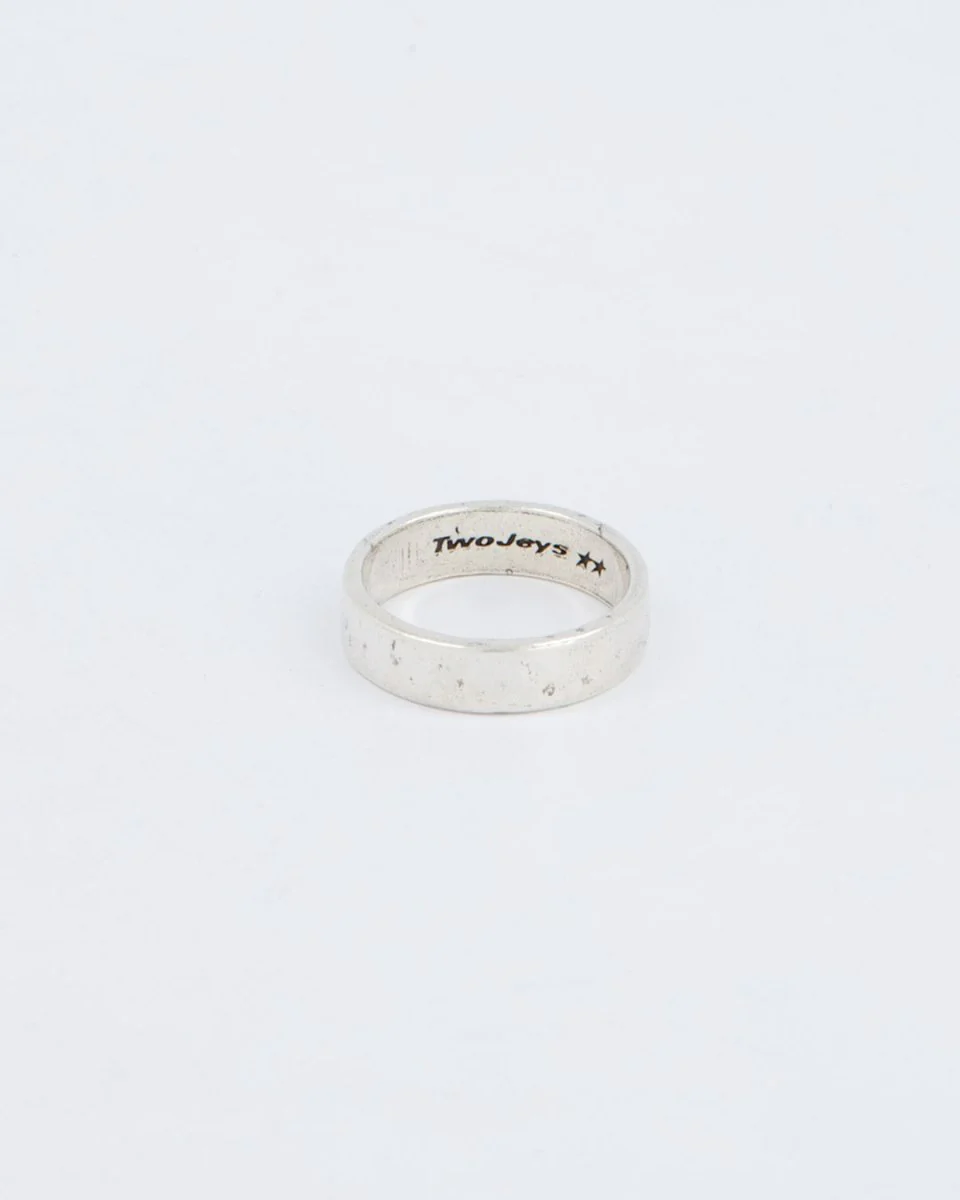 Anillo Twojeys Plateado Unisex