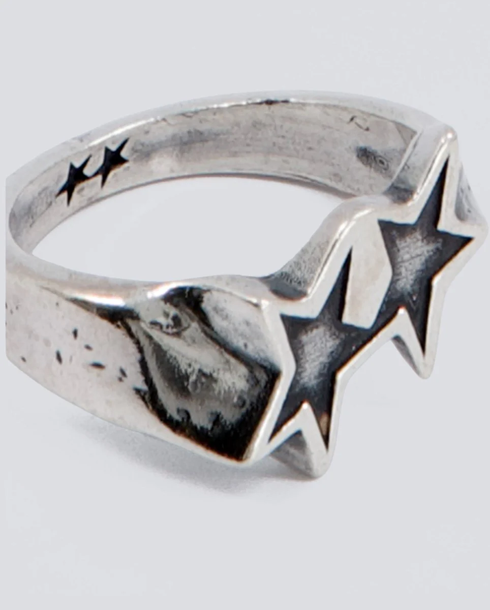 Anillo Twojeys Tilted Icon Ring Plateado Unisex - Image 2