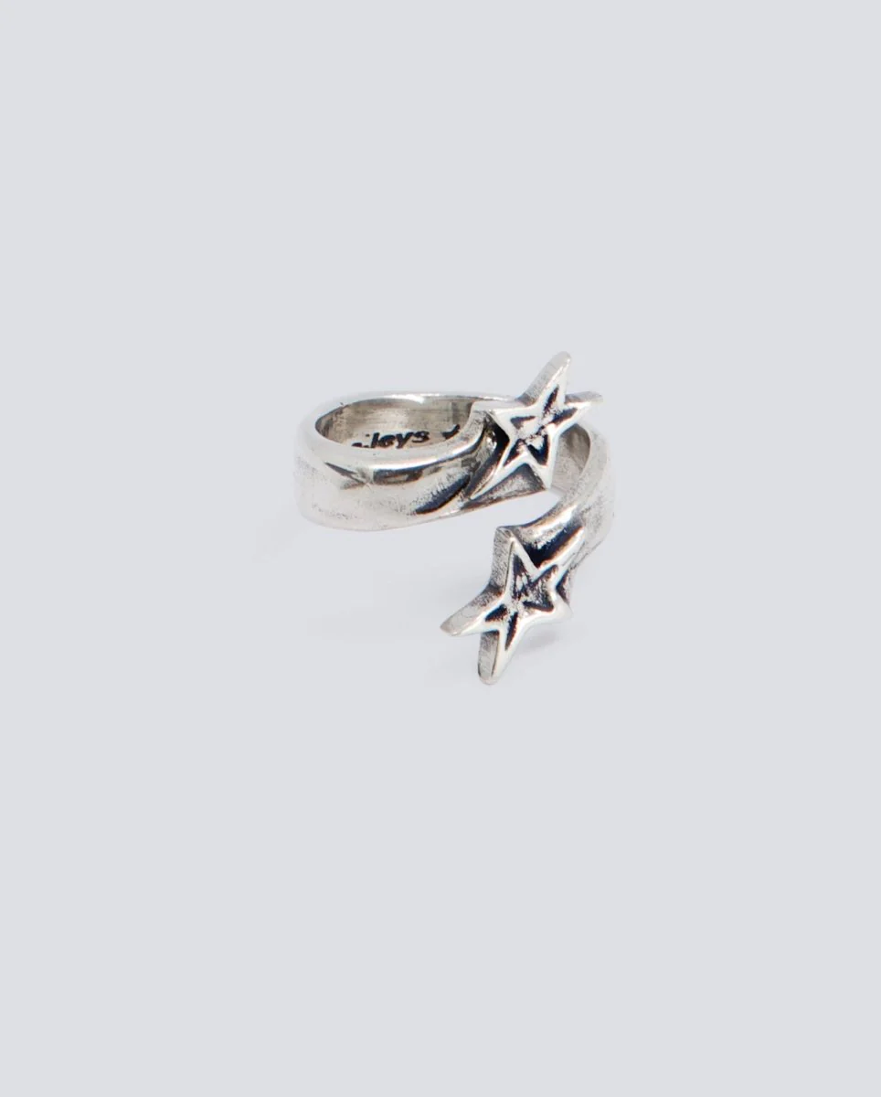 Anillo Twojeys Wrapping Stars Ring Plateado Unisex