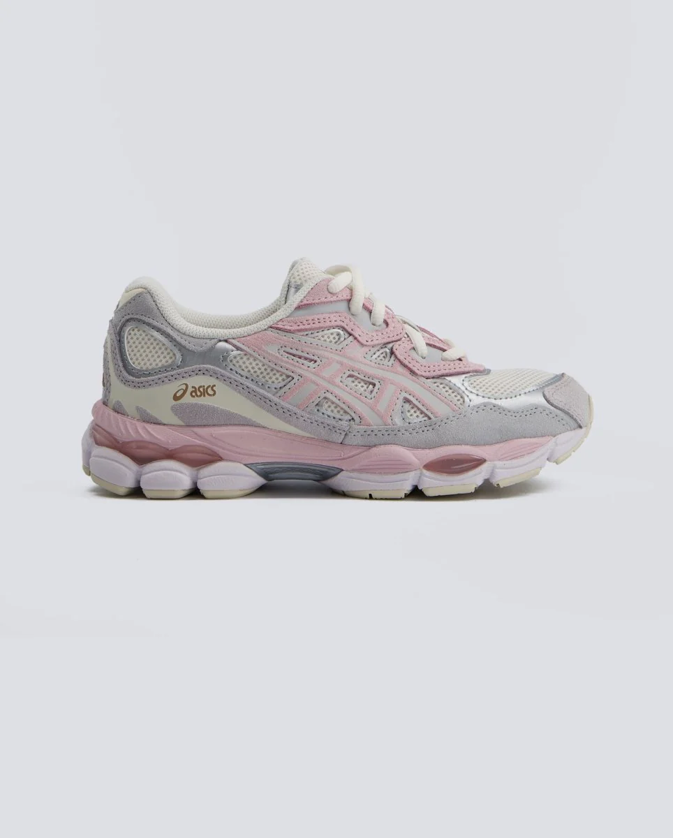 Asics G-NYC Gris y Rosa Mujer