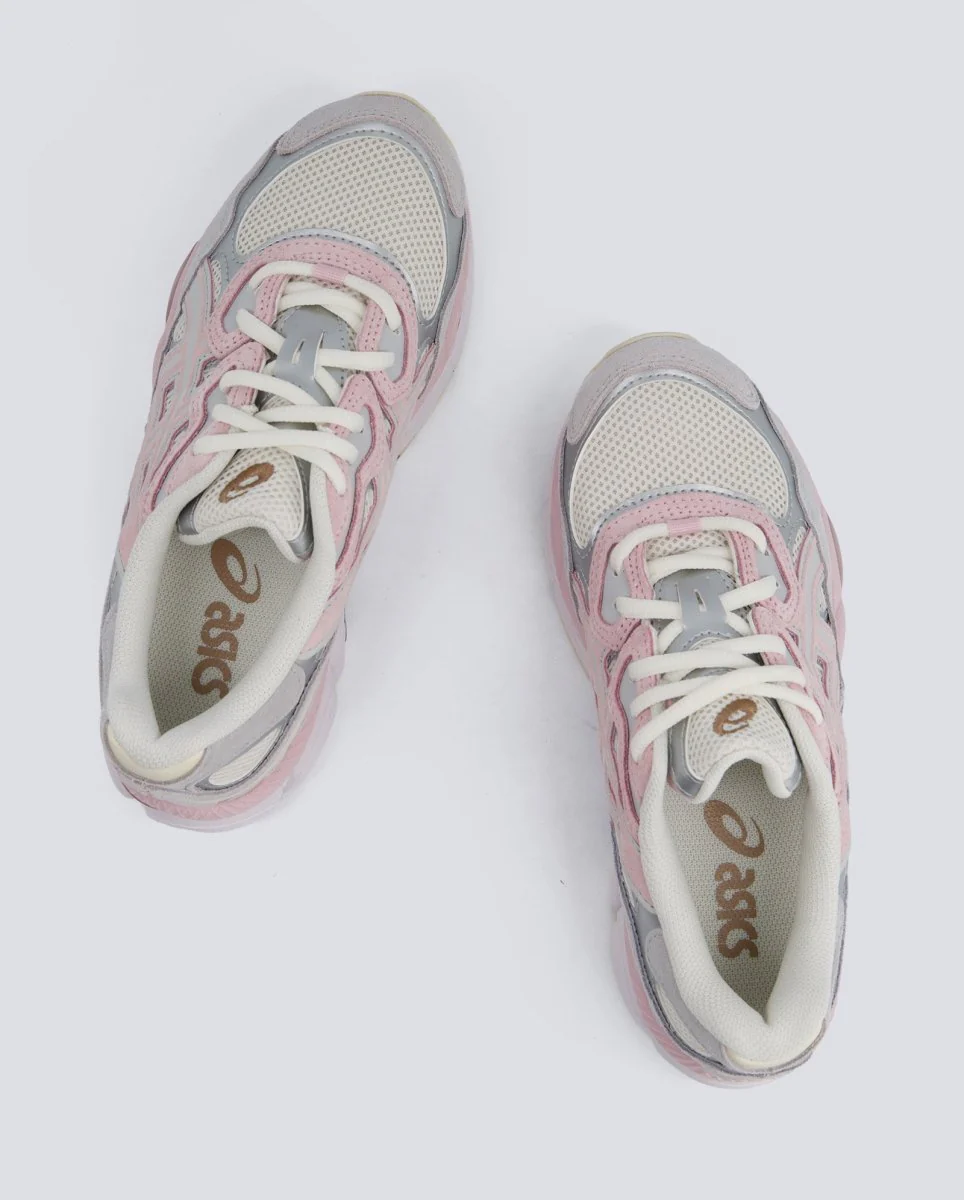 Asics G-NYC Gris y Rosa Mujer - Image 5