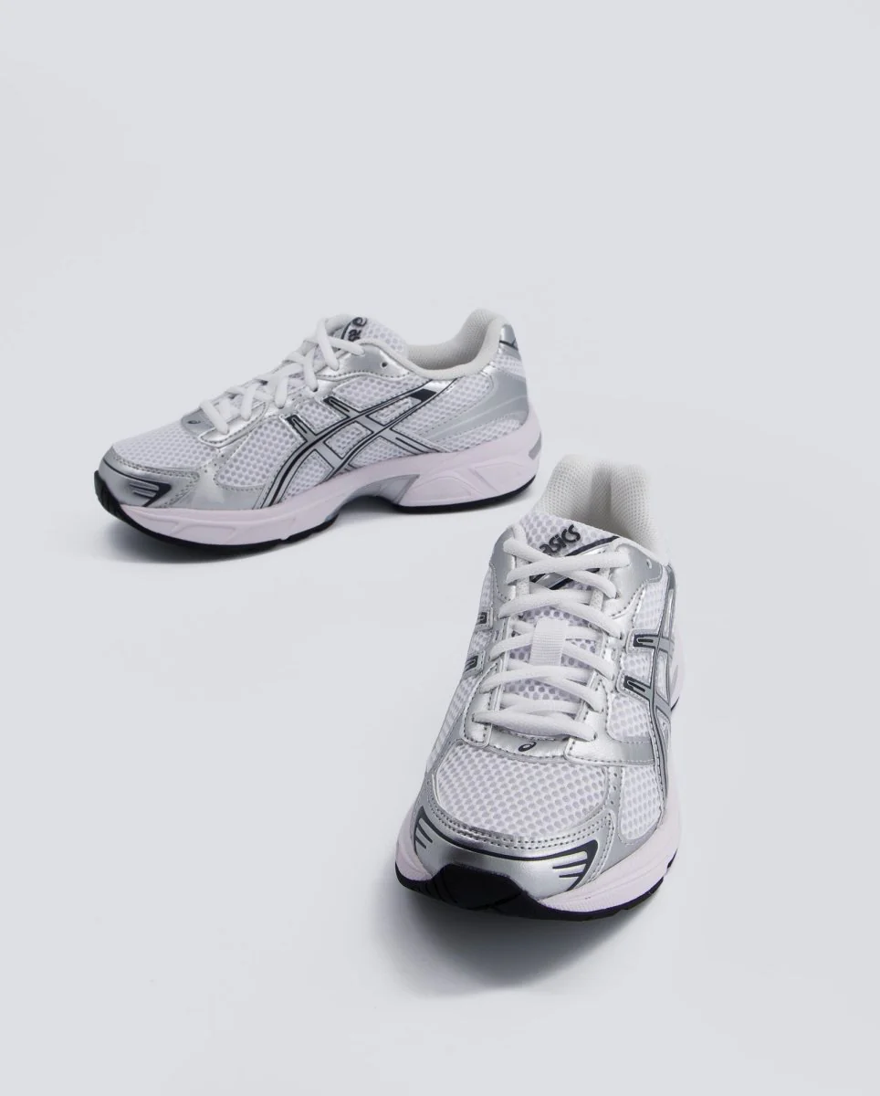 Asics Gel-1130 Blanco Y Plateado Mujer - Image 6