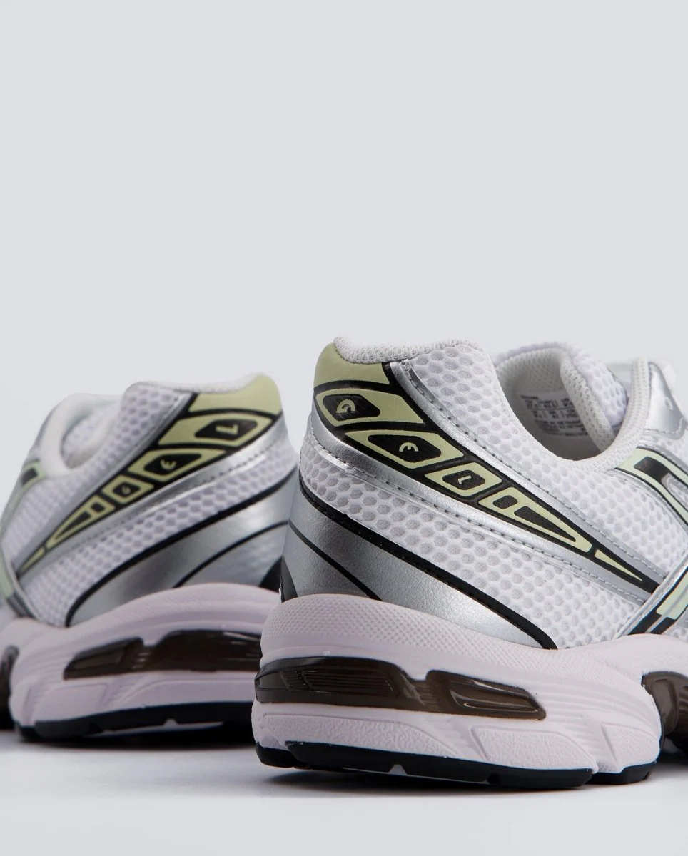 Asics Gel-1130 Blanco y Verde Hombre - Image 5
