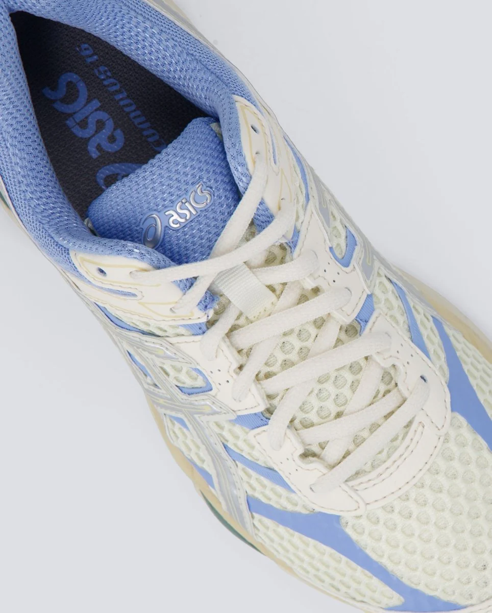 Asics Gel Cumulus 16 Azul Y Beige Mujer - Image 2