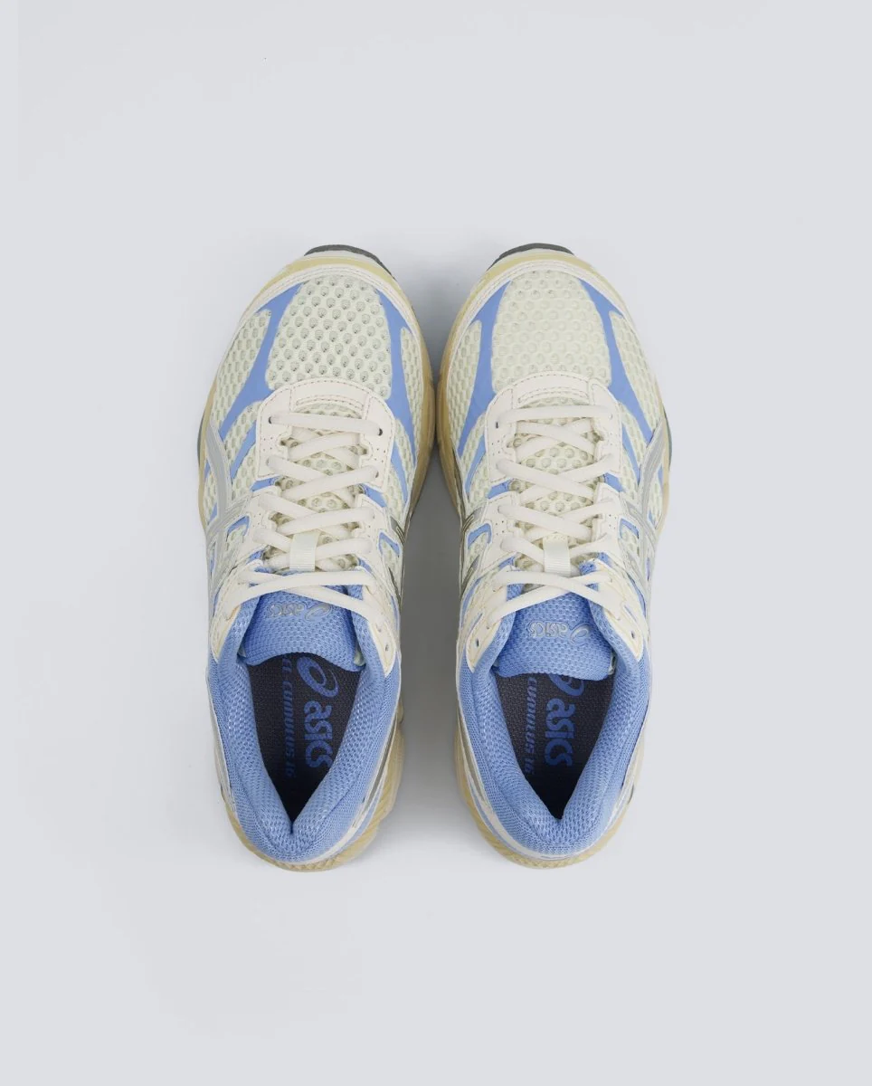 Asics Gel Cumulus 16 Azul Y Beige Mujer - Image 3