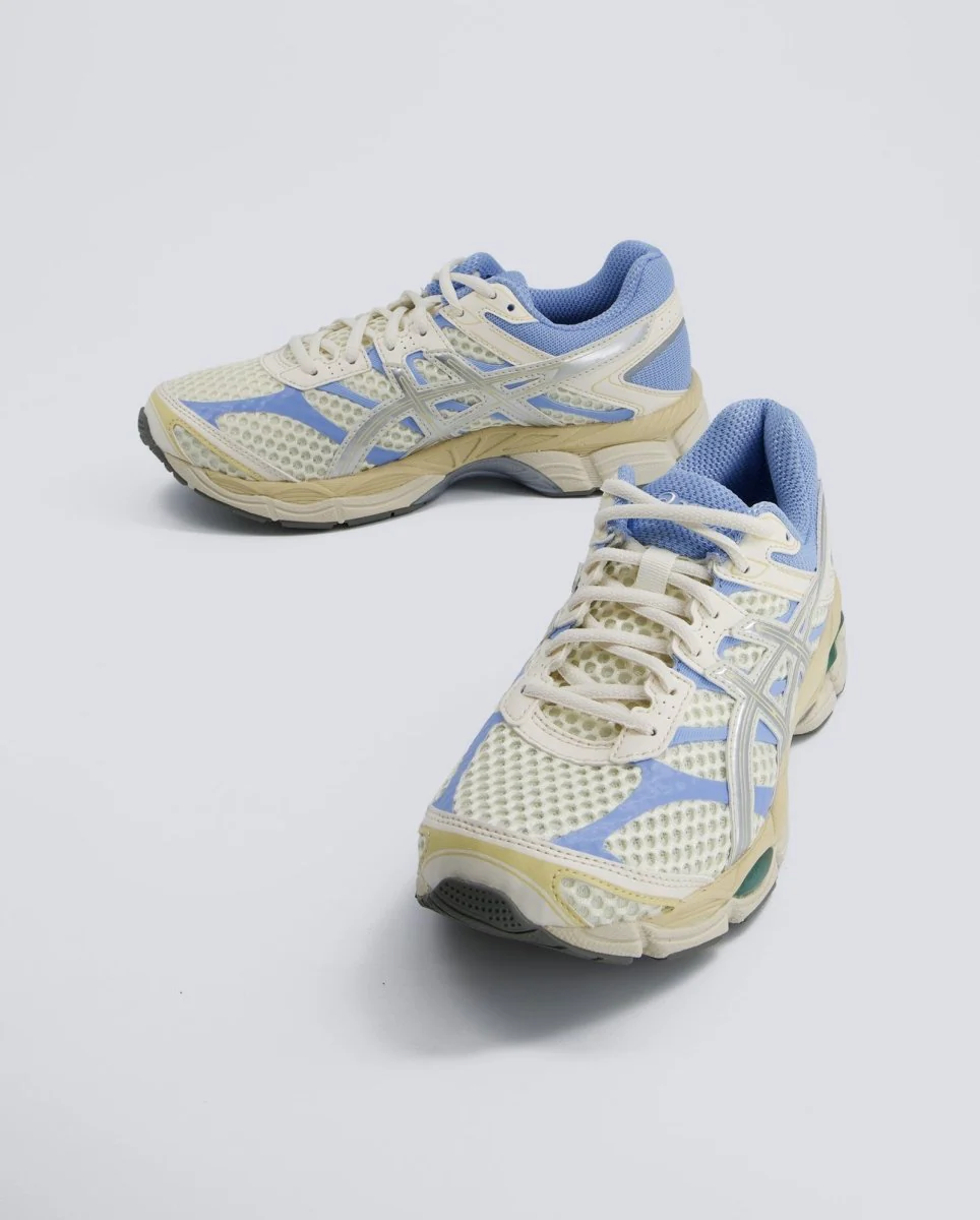 Asics Gel Cumulus 16 Azul Y Beige Mujer - Image 6