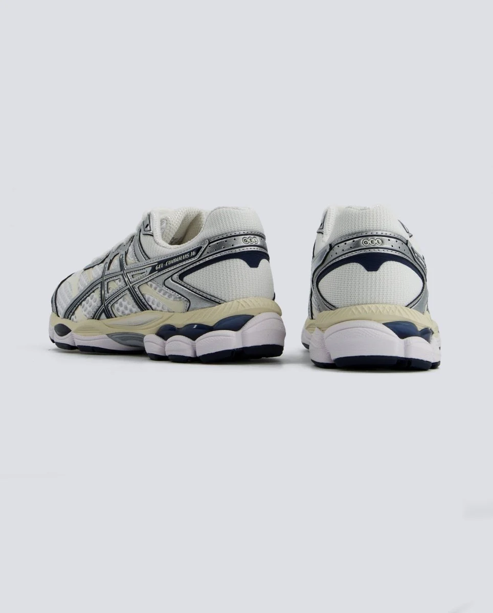 Asics Gel-Cumulus 16 Blanco y Azul Hombre