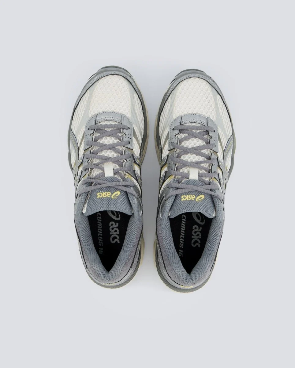 Asics Gel Cumulus 16 Gris Y Amarillo Hombre - Image 3