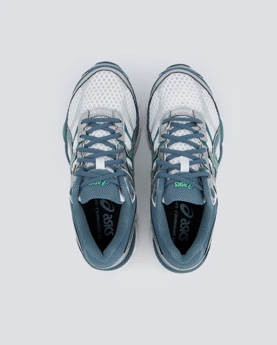 Asics Gel Cumulus 16 Verde Y Gris Hombre - Image 3