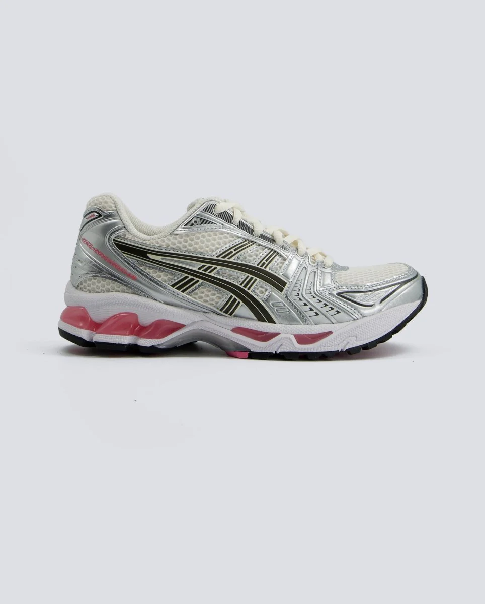 Asics Gel-Kayano 14 Plata y Rosa Hombre