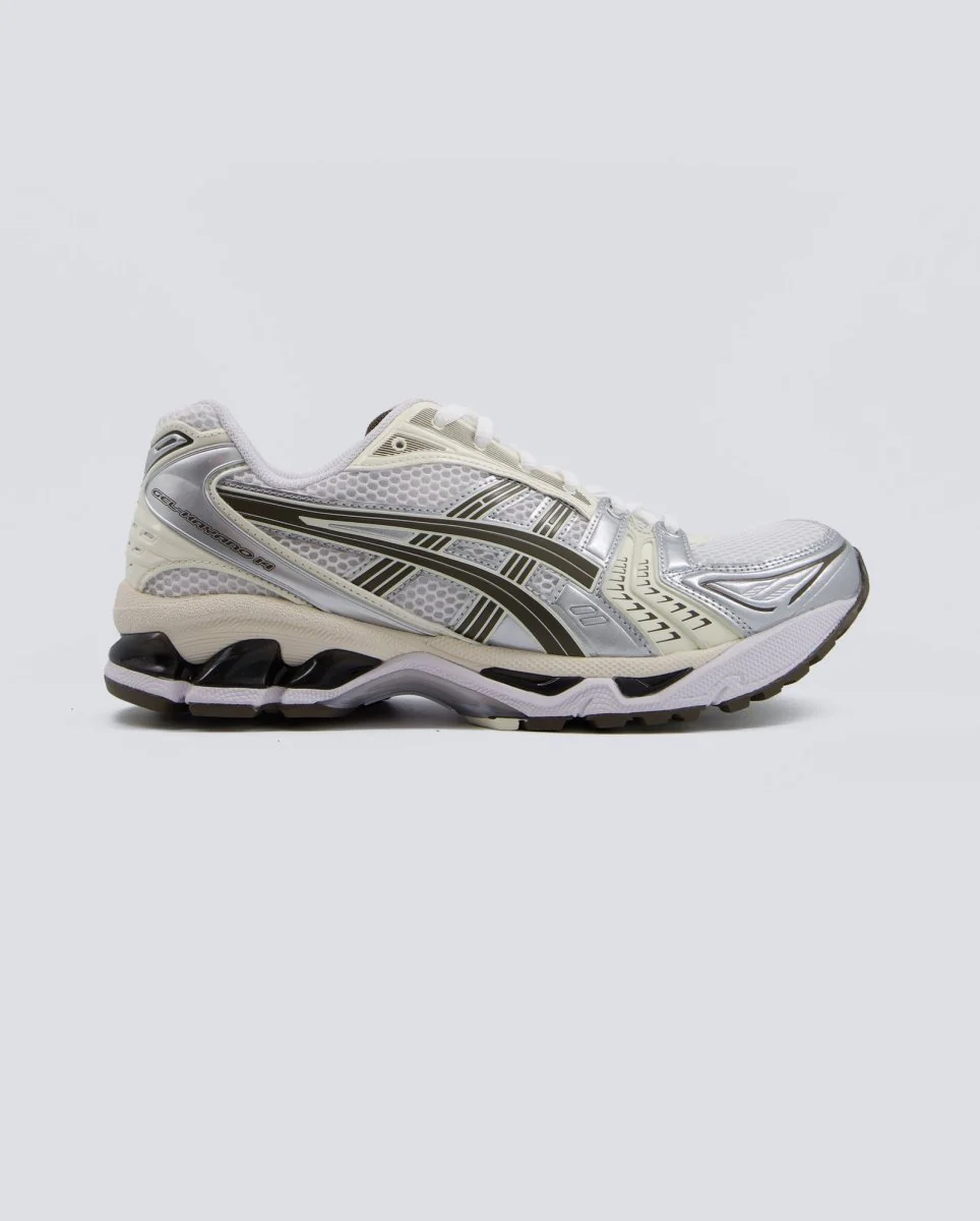 Asics Gel-Kayano 14 Plateado y Beige Hombre