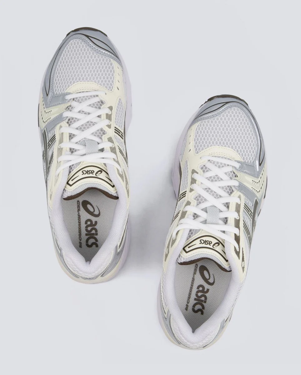 Asics Gel-Kayano 14 Plateado y Beige Hombre - Image 2