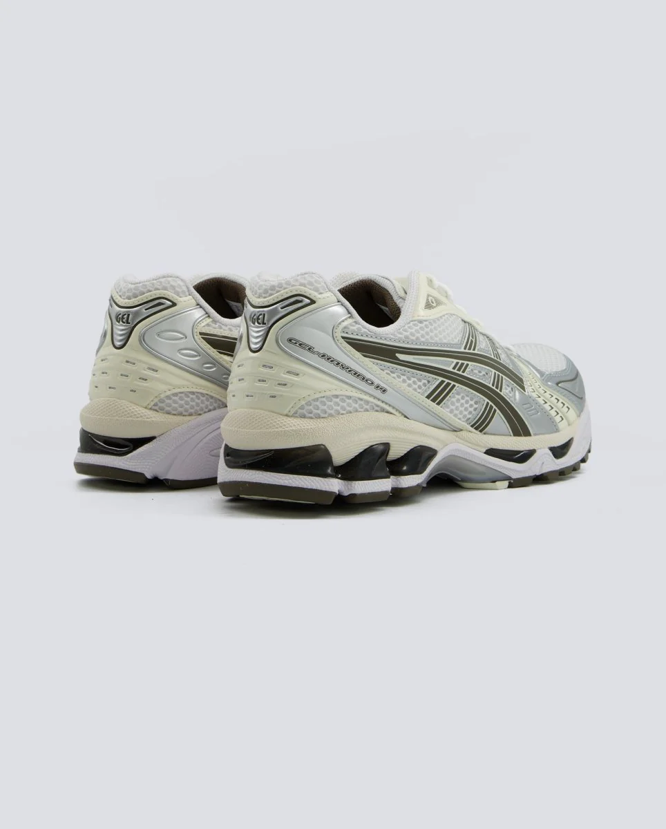 Asics Gel-Kayano 14 Plateado y Beige Hombre - Image 4