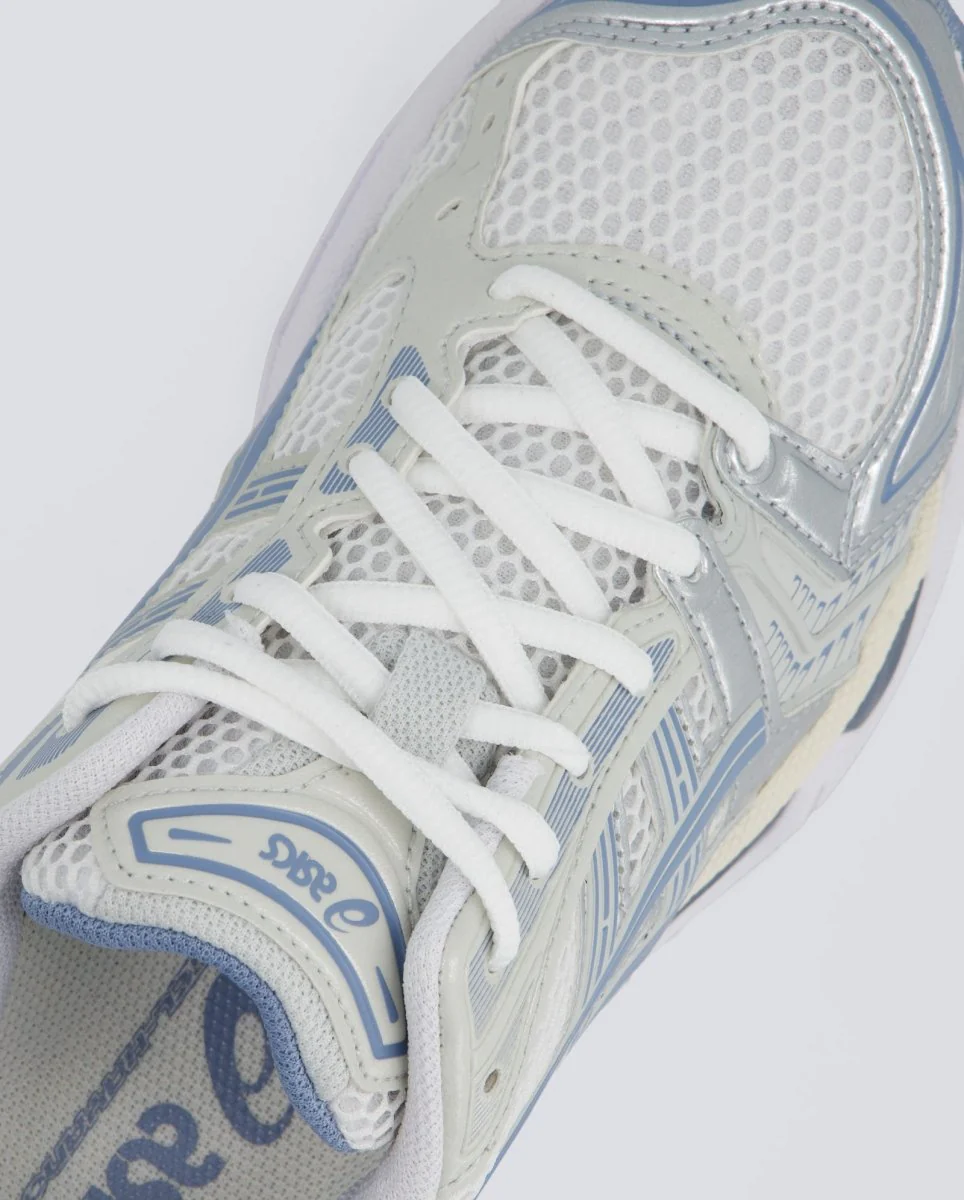 Asics Gel-Kayano 14 Plateado y Azul Mujer - Image 2