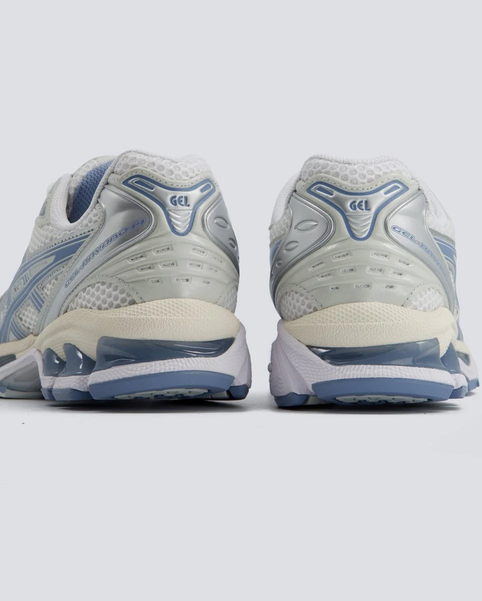 Asics Gel-Kayano 14 Plateado y Azul Mujer - Image 5
