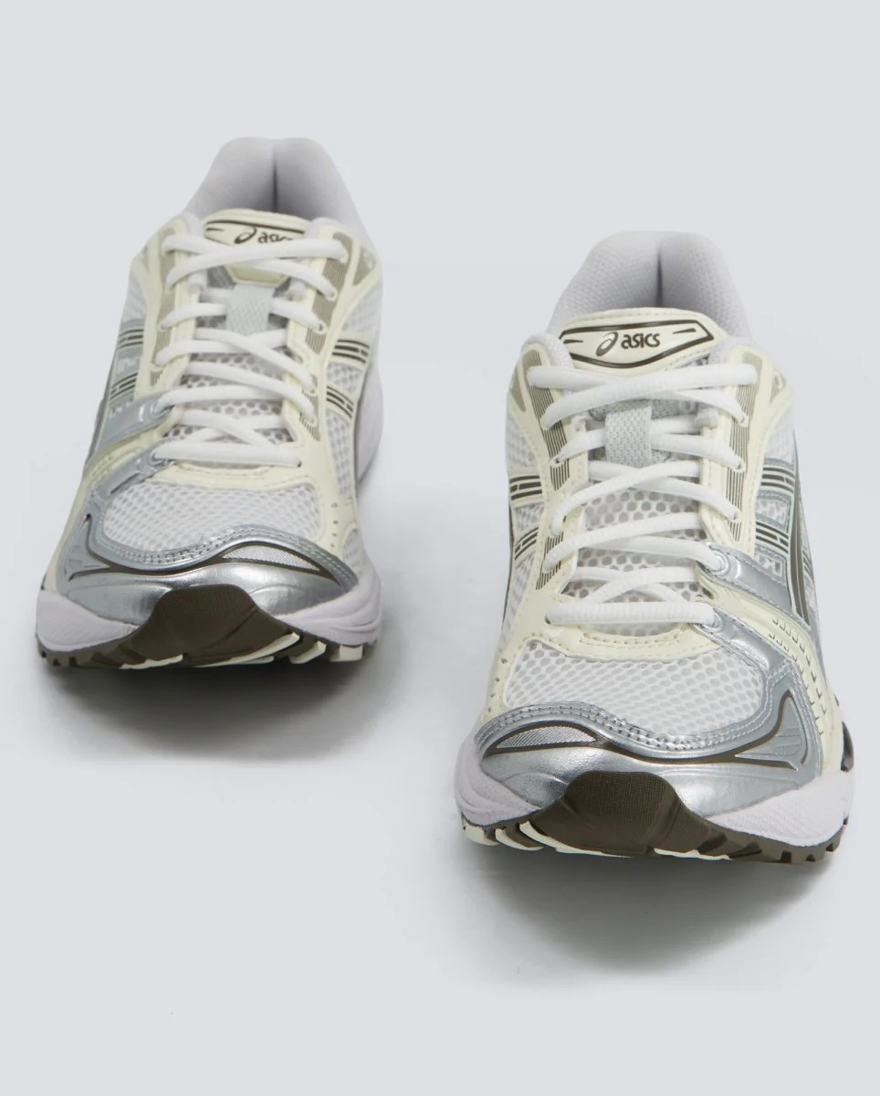 Asics Gel-Kayano 14 Plateado Y Beige Mujer - Image 5