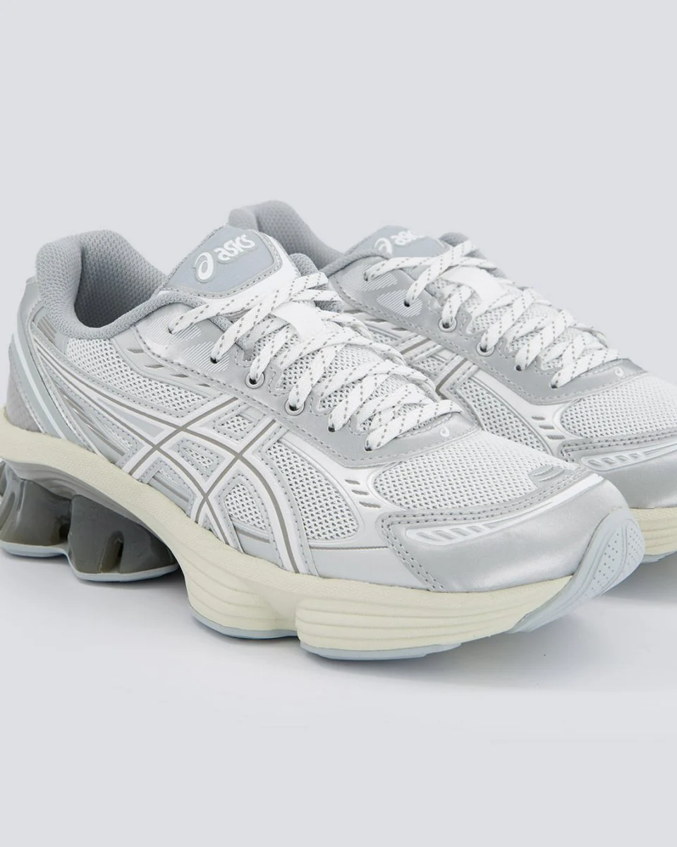 Asics Gel-Kinetic Fluent Plateado Mujer - Image 2