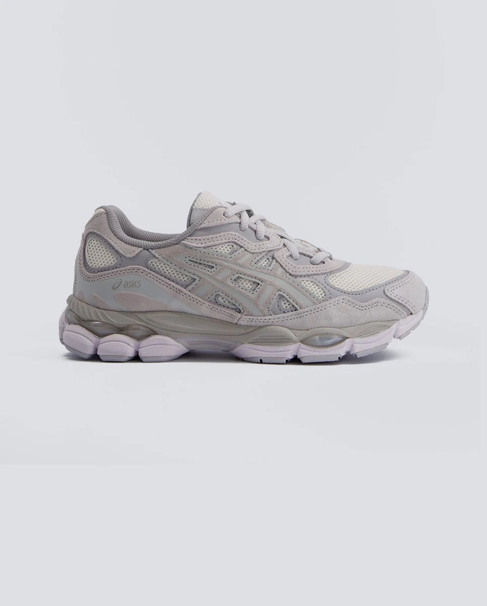 Asics Gel-NYC Beige Y Gris Mujer