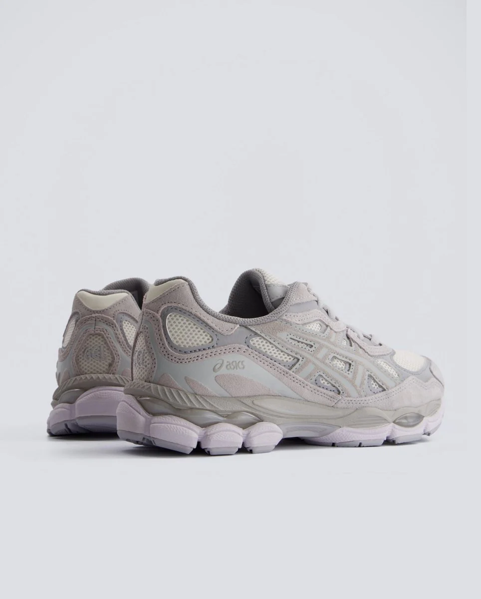 Asics Gel-NYC Beige Y Gris Mujer - Image 5