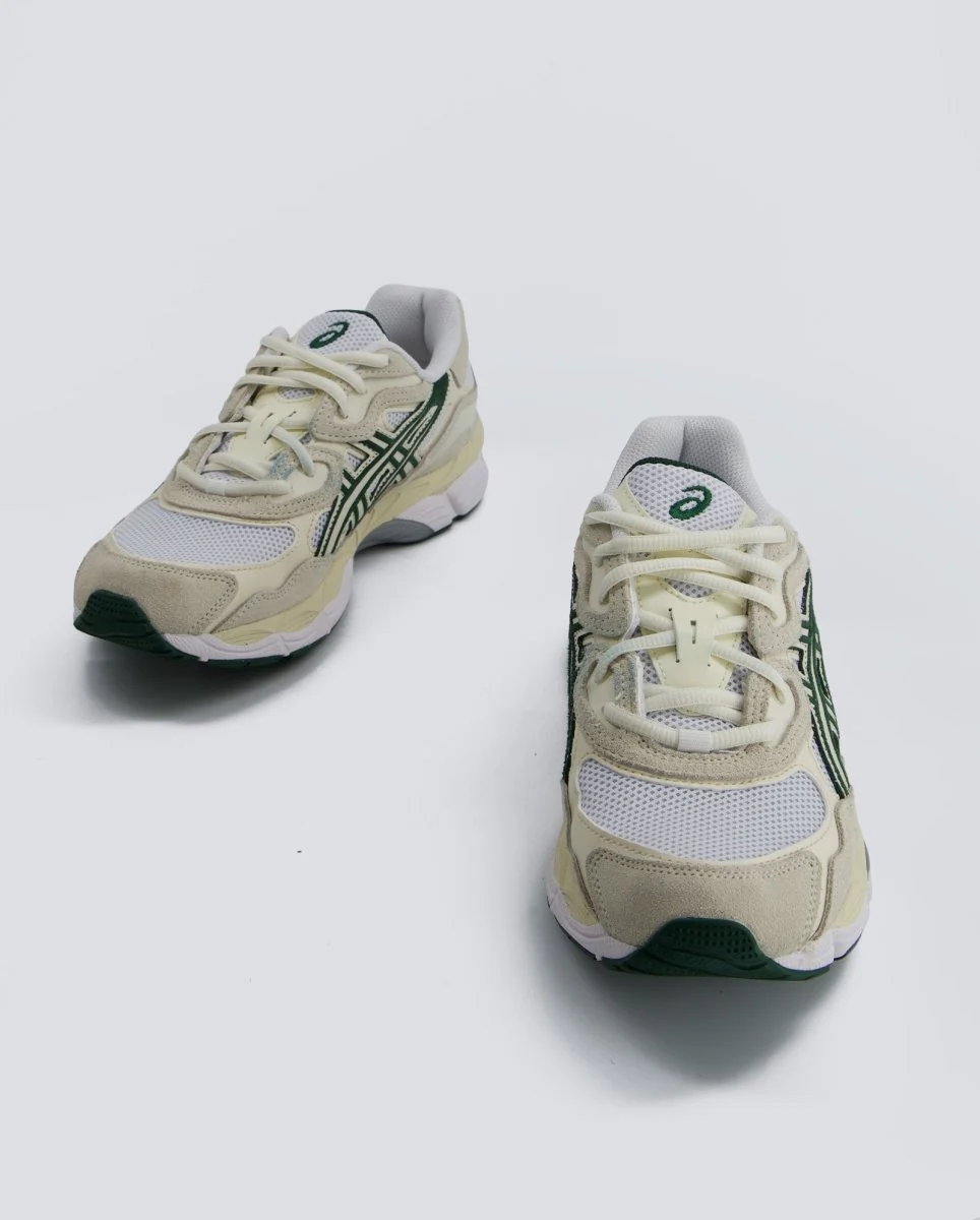 Asics Gel-NYC Beige Y Verde Hombre - Image 2