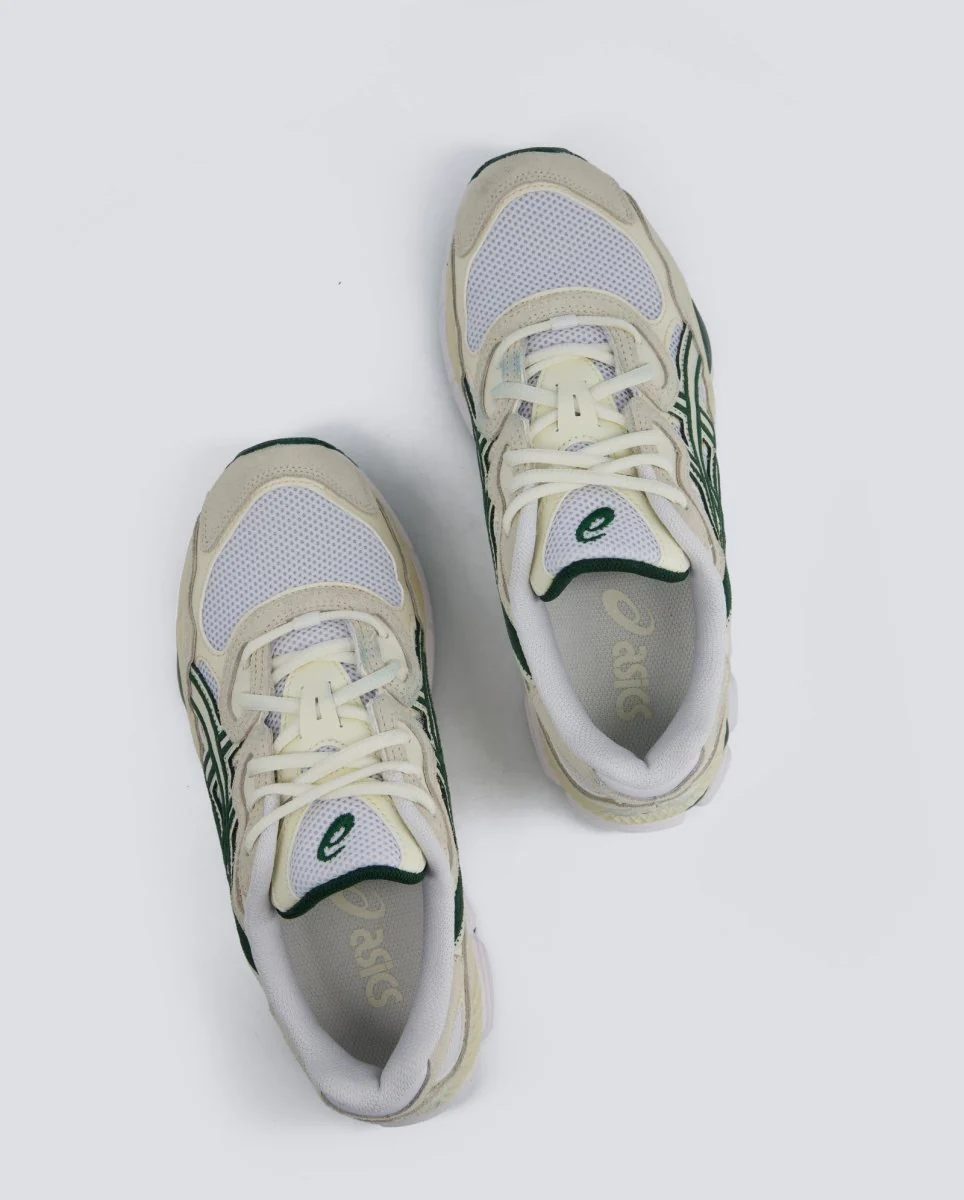 Asics Gel-NYC Beige Y Verde Hombre - Image 4