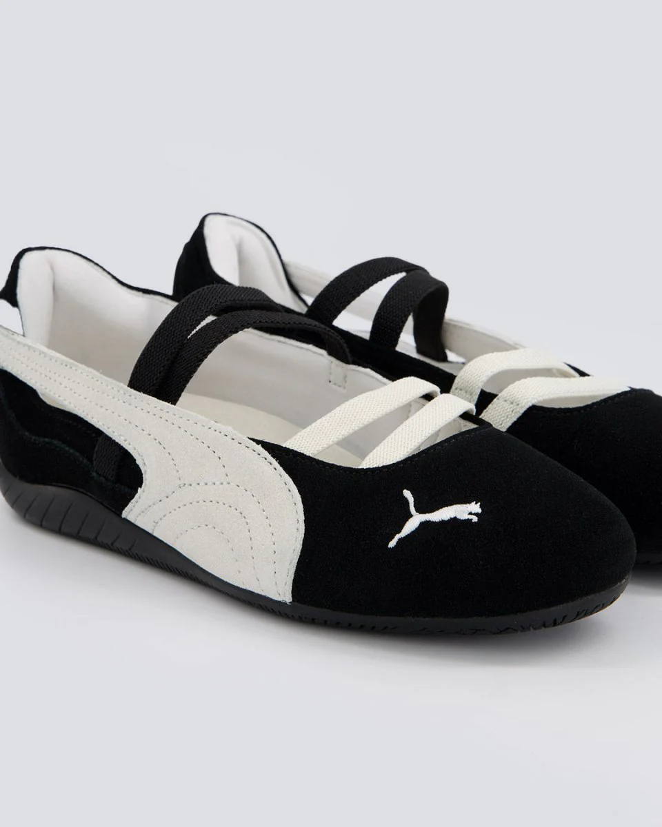 Bailarinas Puma Speedcat Ante Negro Mujer - Image 3