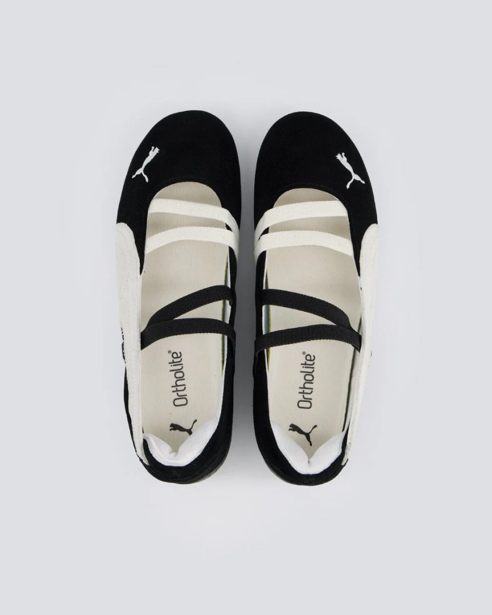 Bailarinas Puma Speedcat Ante Negro Mujer - Image 4