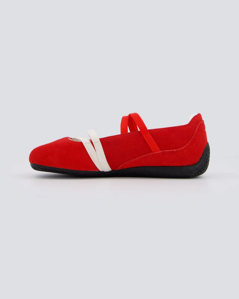 Bailarinas Puma Speedcat Piel Rojo Mujer - Image 3