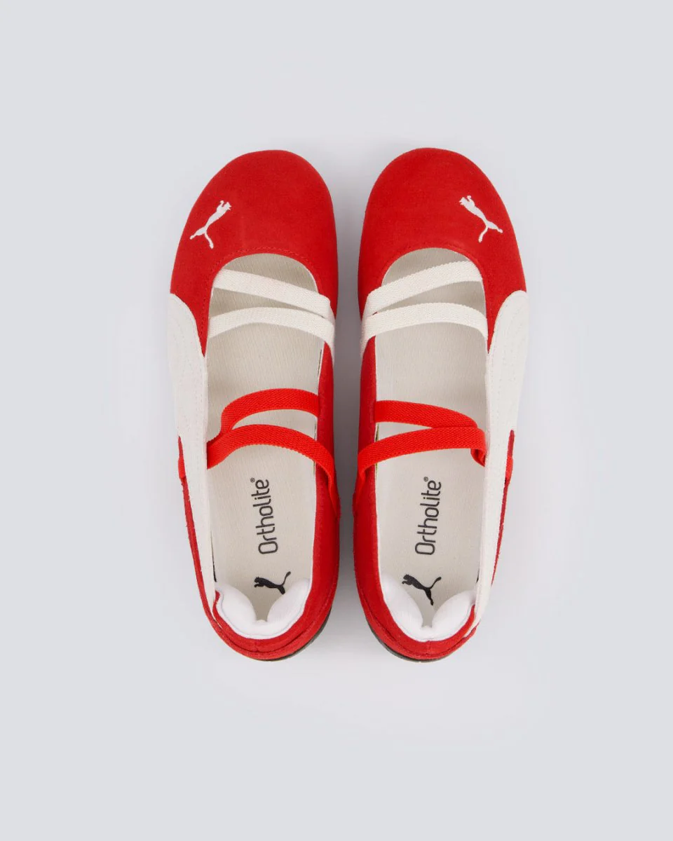 Bailarinas Puma Speedcat Piel Rojo Mujer - Image 4