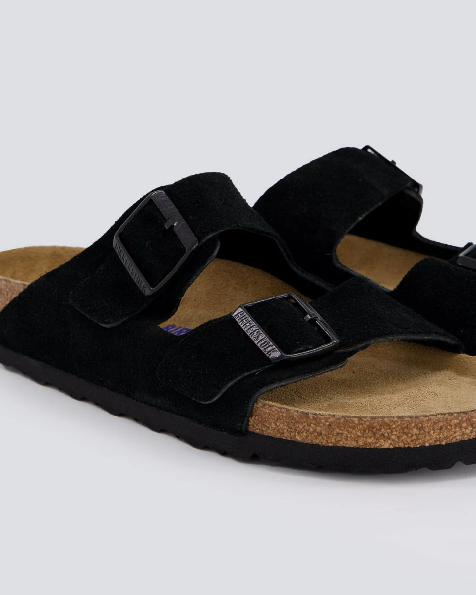 Birkenstock Arizona Ante Negro Hombre - Image 2