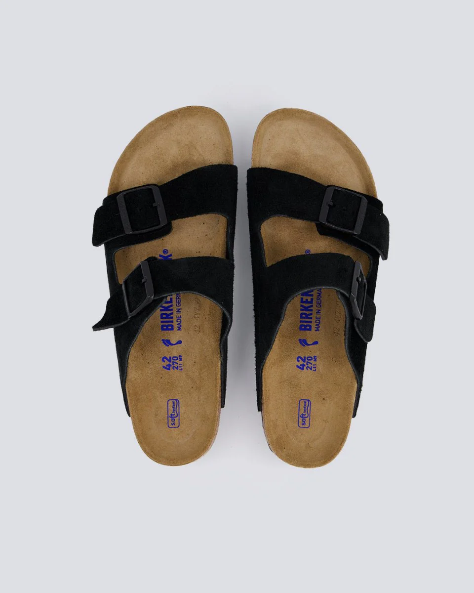 Birkenstock Arizona Ante Negro Mujer - Image 4