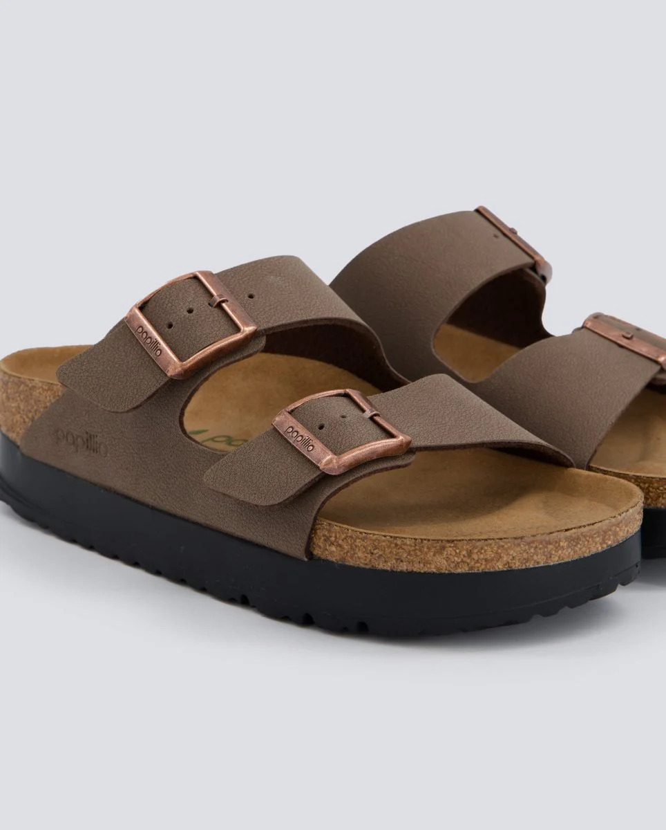 Birkenstock Arizona Plataforma Bf Marrón Mujer - Image 2