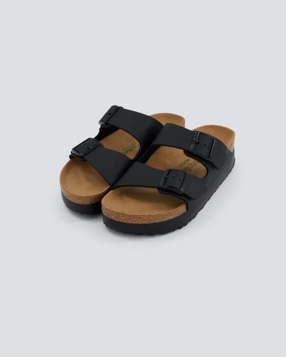 Birkenstock Arizona Plataforma Bf Negro Mujer - Image 5