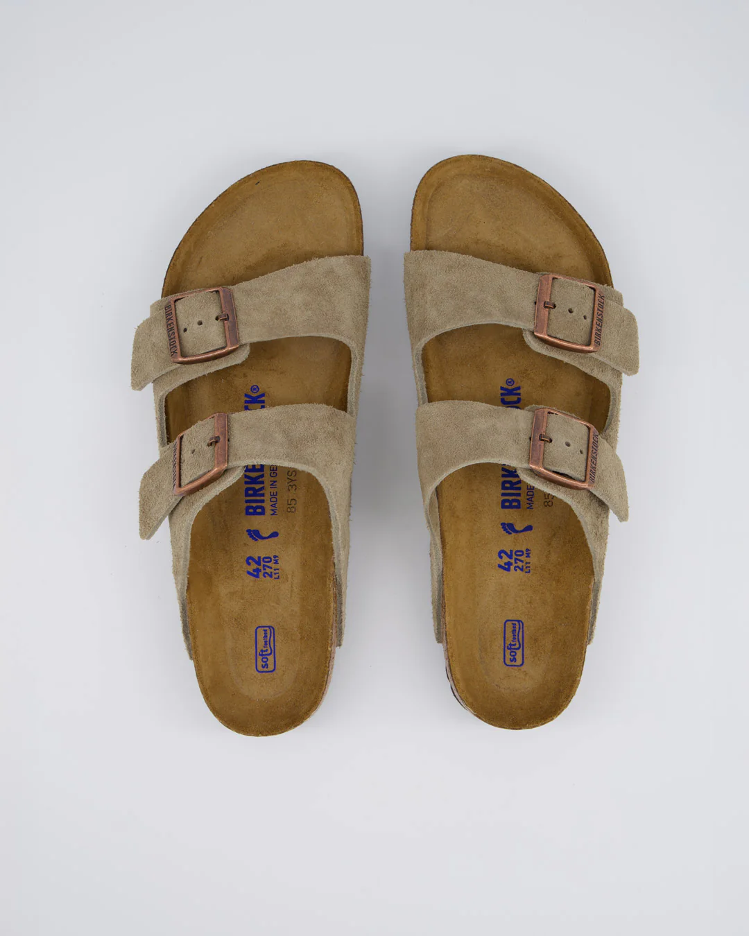 Birkenstock Arizona Suede Taupe Hombre - Image 4