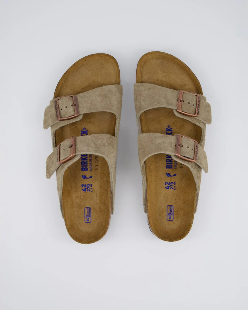 Birkenstock Arizona Suede Taupe Mujer - Image 4