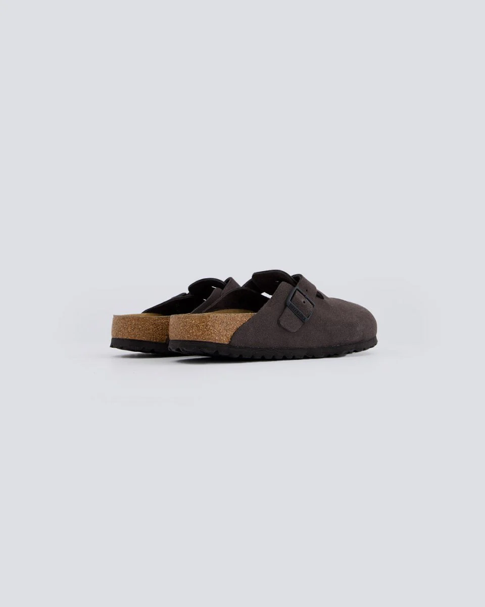 Birkenstock Boston Ante Gris Oscuro Mujer - Image 5