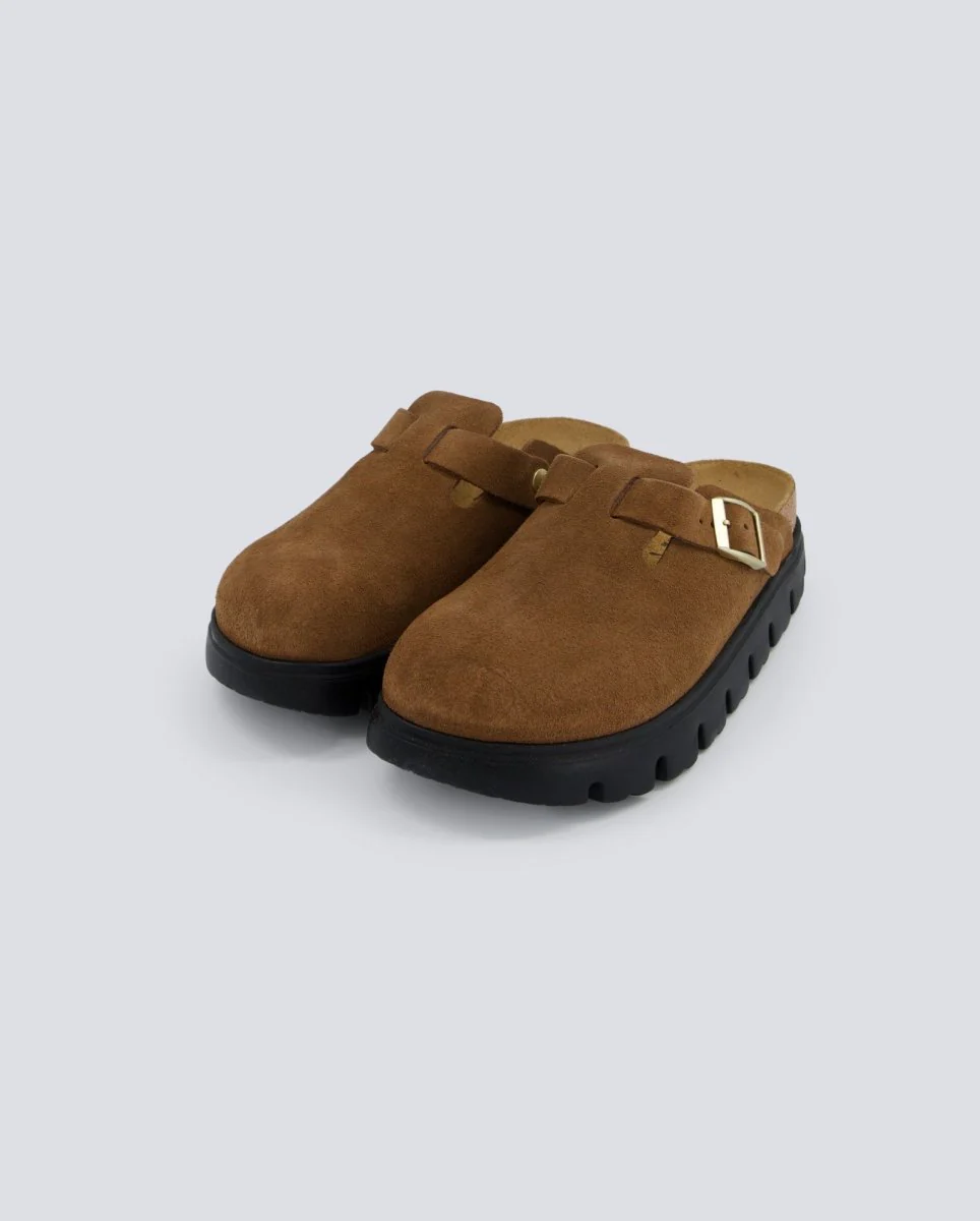 Birkenstock Boston Chunky Level Marróm Mujer - Image 5
