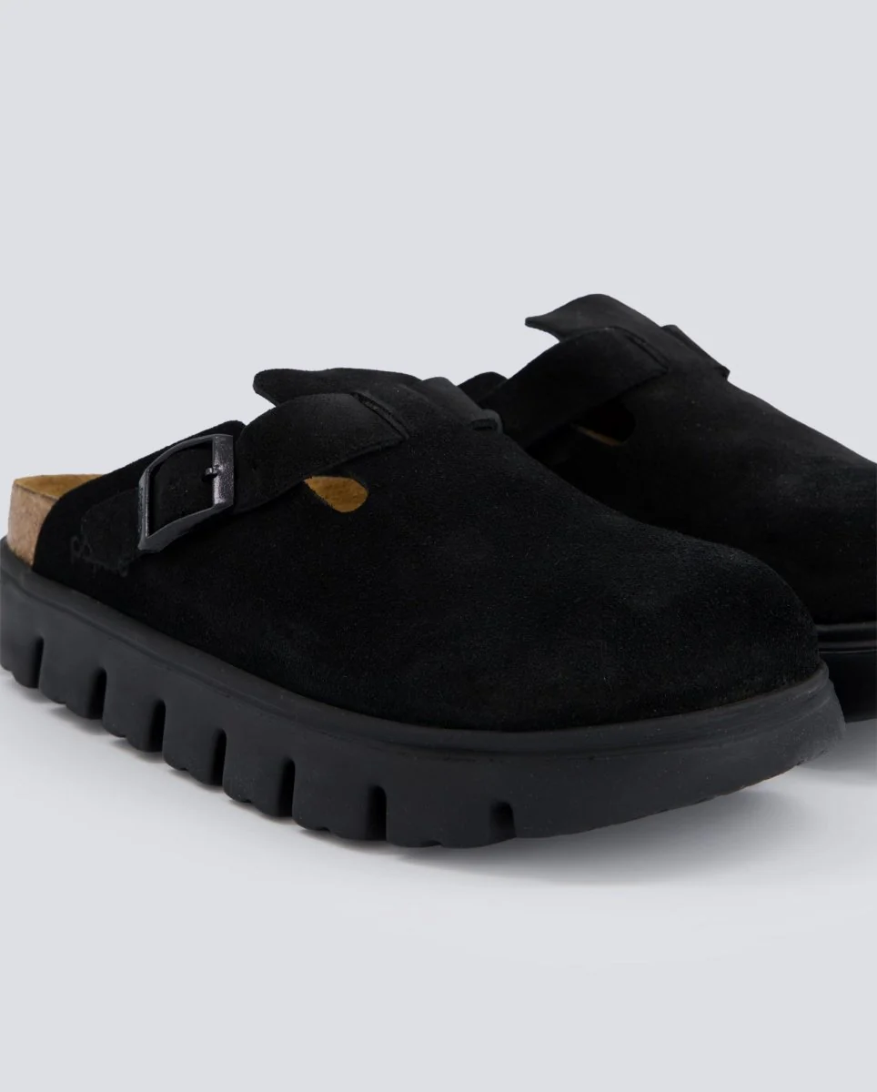 Birkenstock Boston Chunky Level Negro Mujer - Image 2