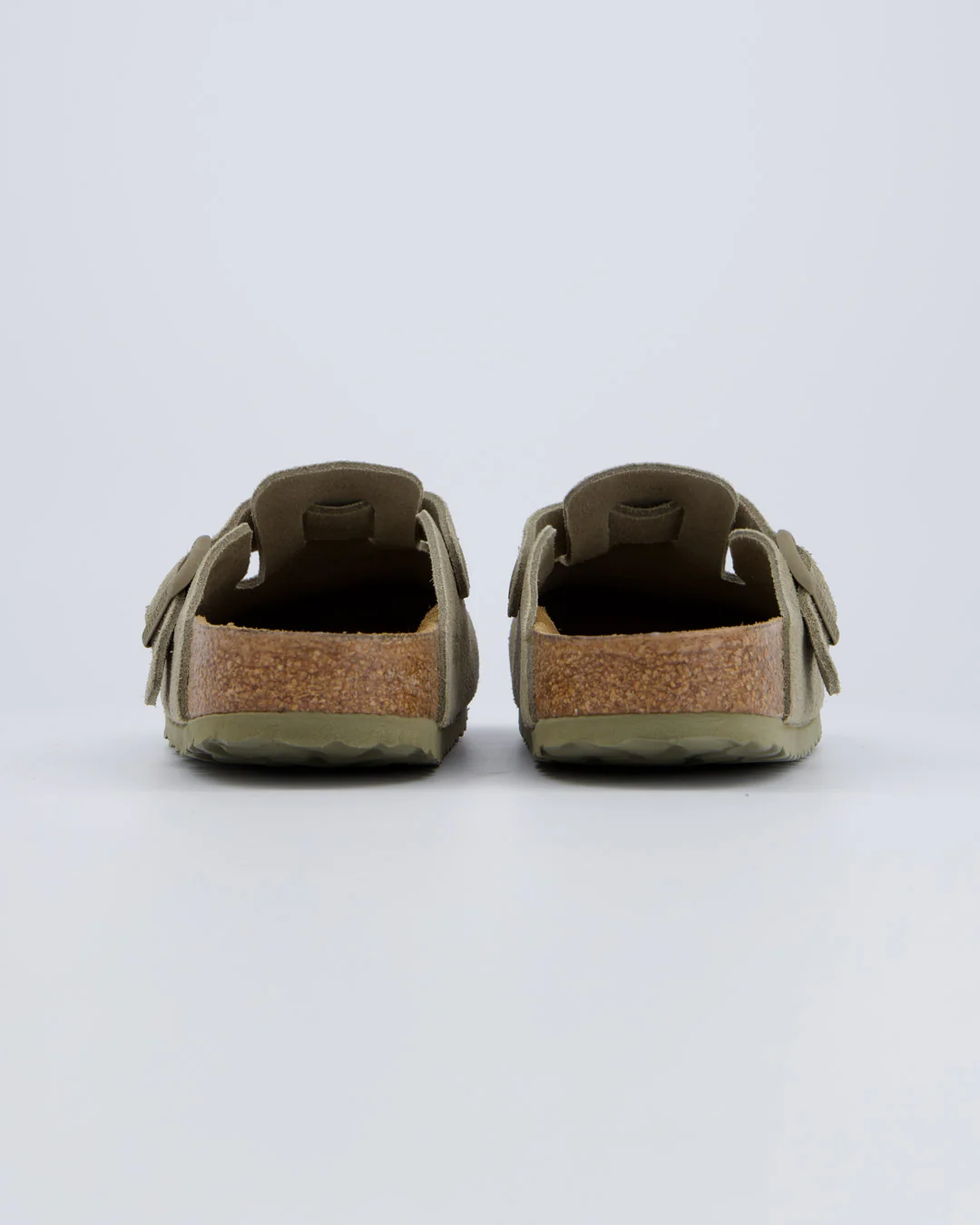 Birkenstock Boston Suede Caqui Claro Mujer - Image 5