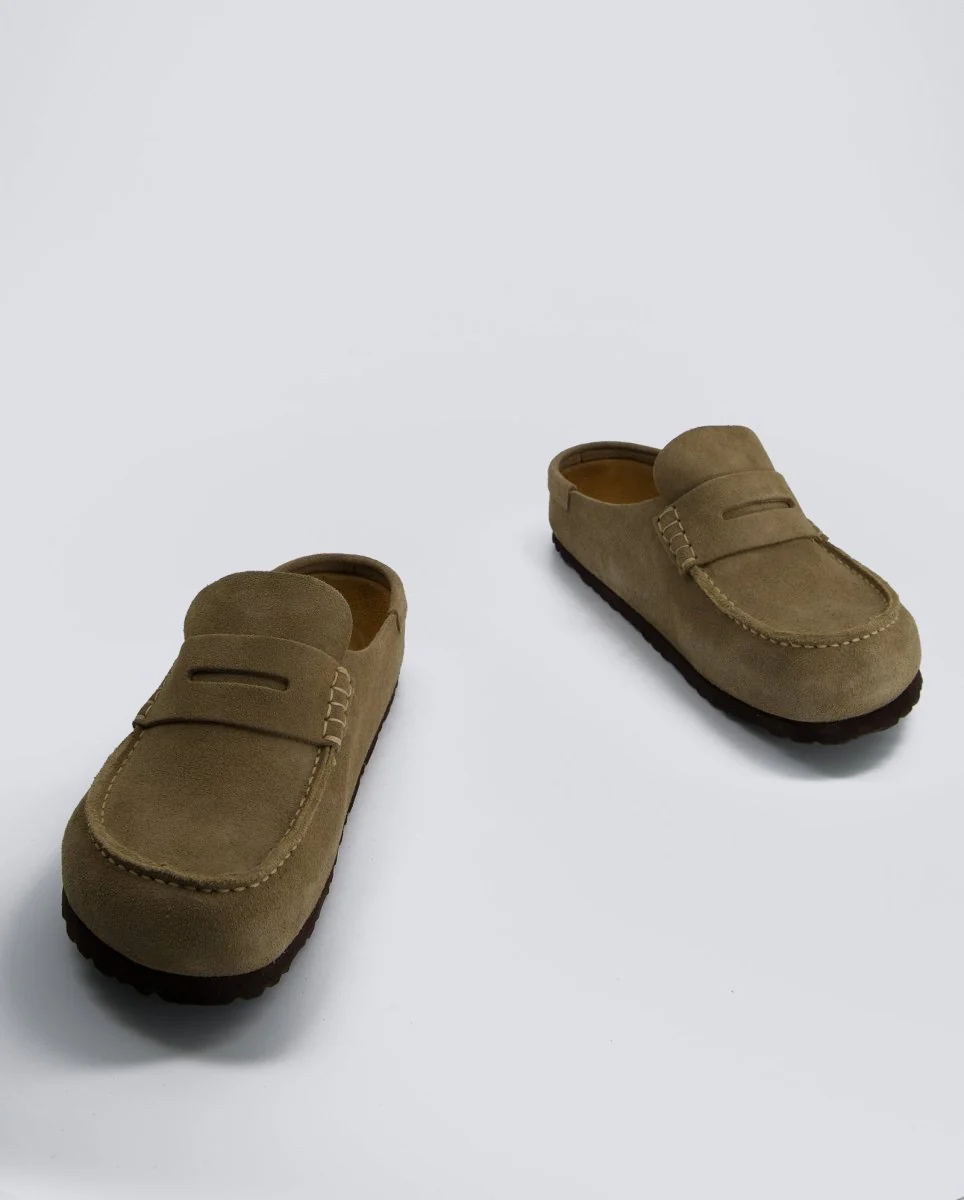 Birkenstock Naples Wrapped Leve Beige Mujer - Image 4