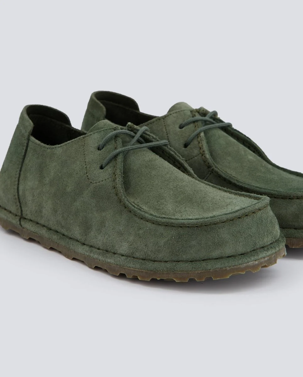 Birkenstock Utti Lace Ante Verde Mujer - Image 2