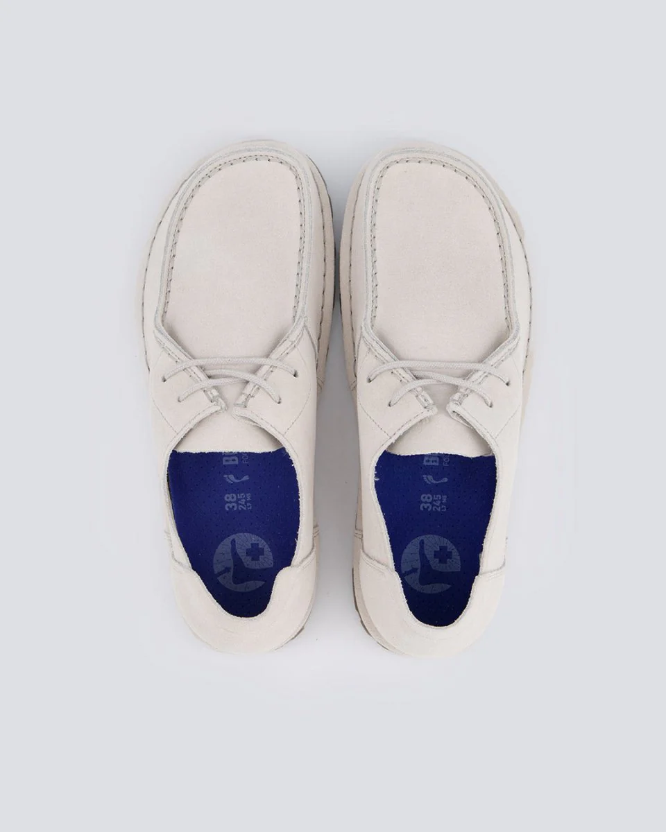 Birkenstock Utti Lace Blanco Roto Hombre - Image 3