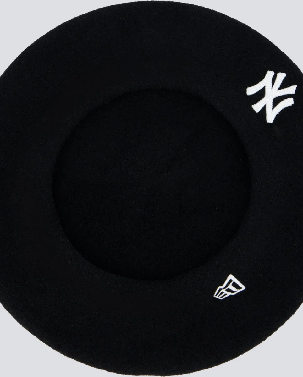 Boina New Era Wool Beret Negro Mujer - Image 3