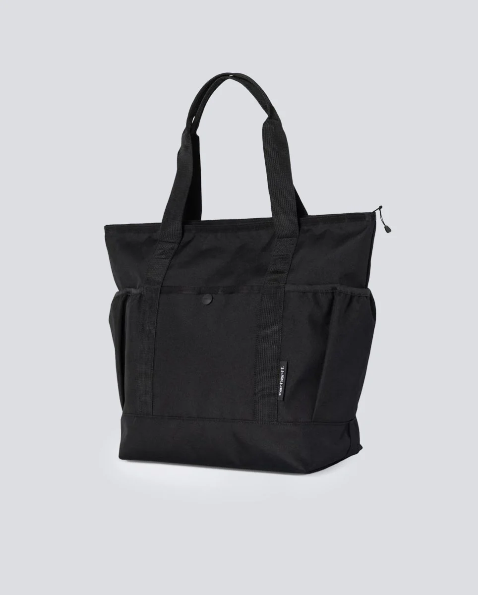 Bolso Carhartt Wip Clapton Tote Negro Unisex - Image 2
