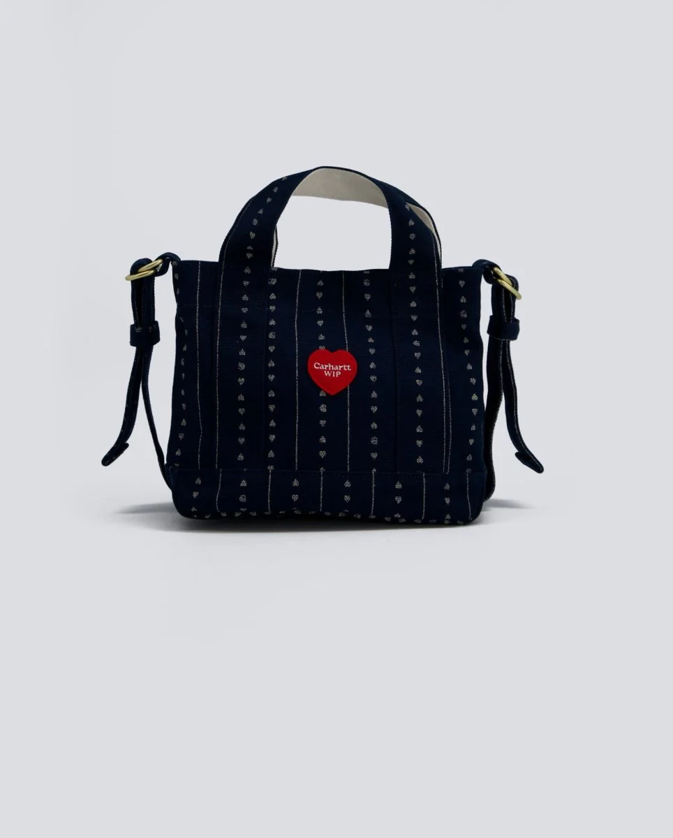 Bolso Carhartt Wip Drewe Tote Small Heart Denim Azul Unisex