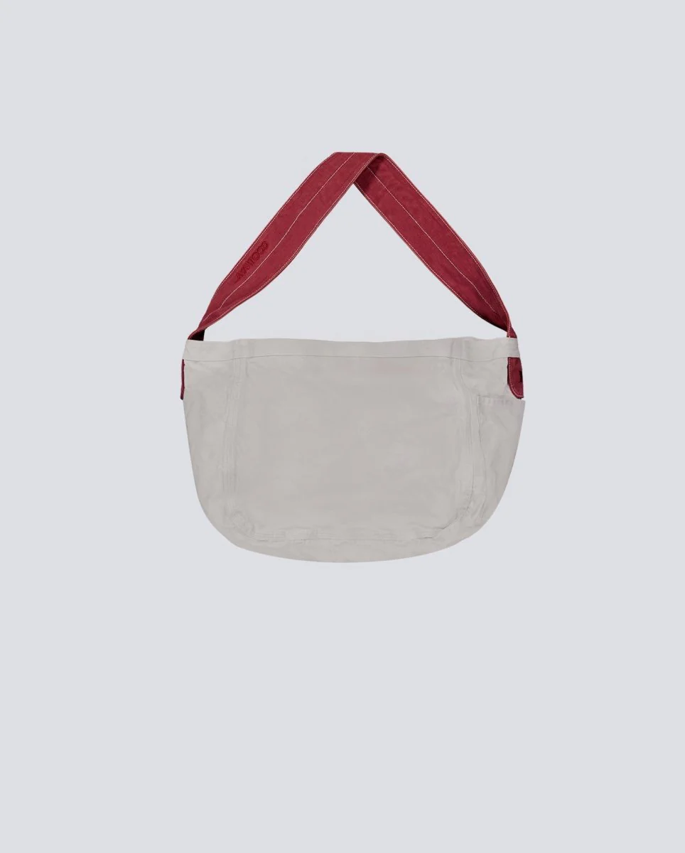 Bolso Coolway Press Bag Gris Y Rojo Unisex - Image 3