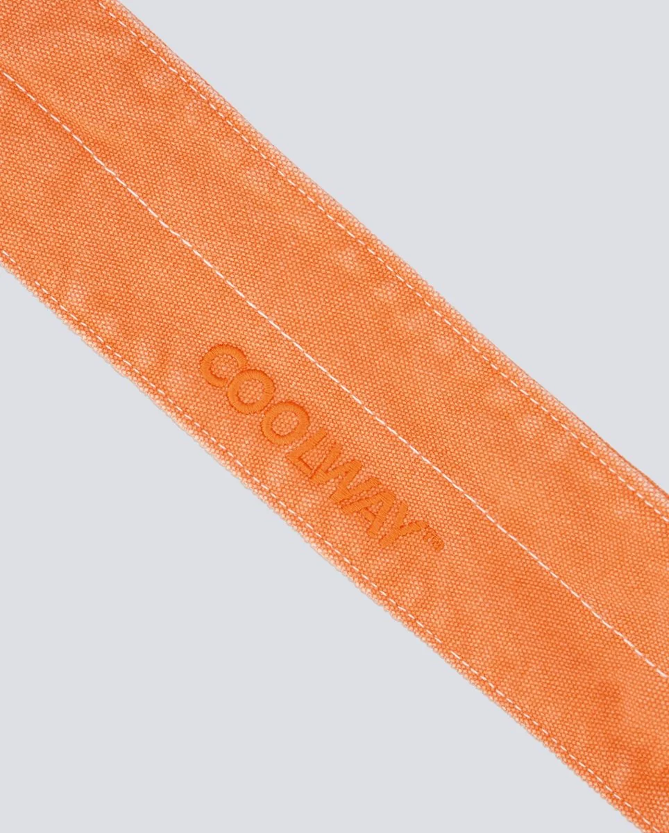 Bolso Coolway Press Bag Verde Y Naranja Unisex - Image 4