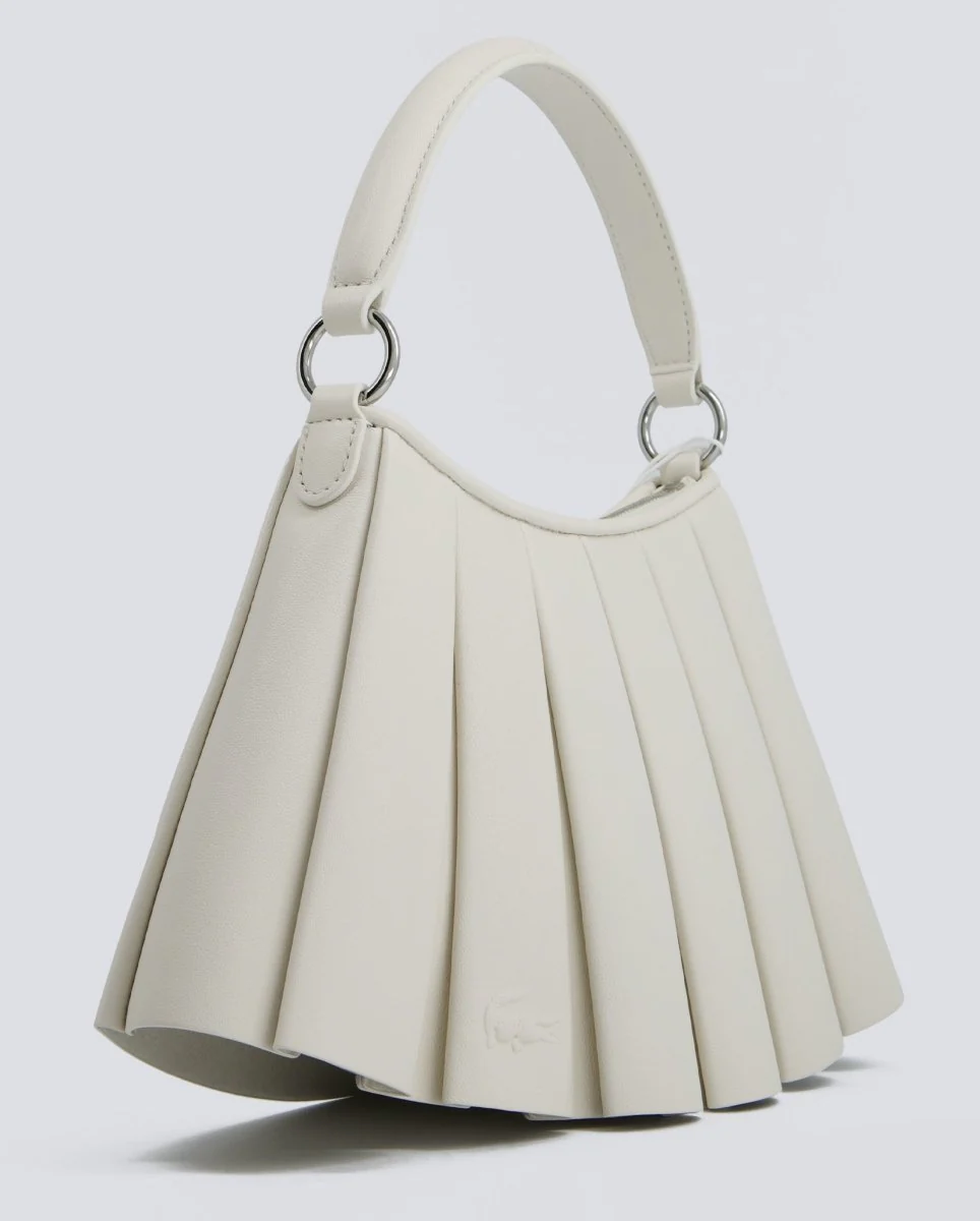 Bolso Lacoste Lenglen Blanco Mujer
